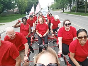 KRMC LLP group photo on the bike