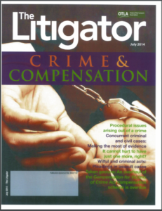 The Litigator Crime & Compensation